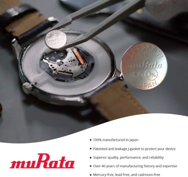باطری سکه ای 319 موراتا Murata 319 battery