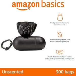 کیسه فضولات سگ آمازون بیسیک dog poops amazon basics