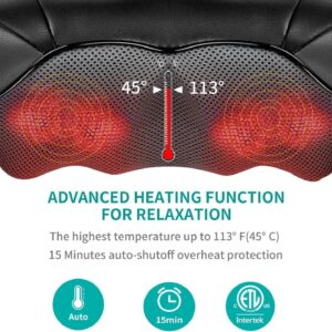 ماساژور پشت شانه و گردن شیاتسو Shiatsu