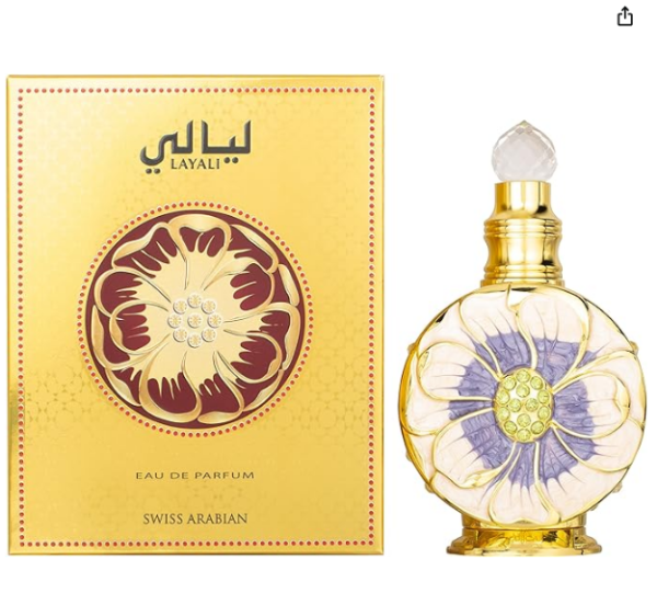 ادیپرفیوم زنانه عربی سویسی لیالی  Swiss Arabian Layali for Women Eau De Parfum 50ml - Image 2