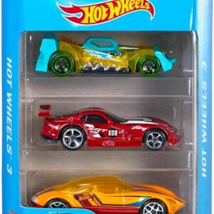 مجموعه ۱۰ عددی از ماشین‌ها و کامیون‌های اسباب‌بازی های Hot Wheels