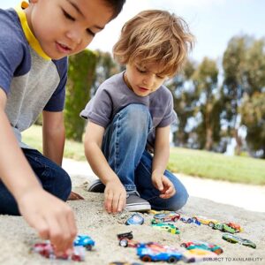 مجموعه ۱۰ عددی از ماشین‌ها و کامیون‌های اسباب‌بازی های Hot Wheels