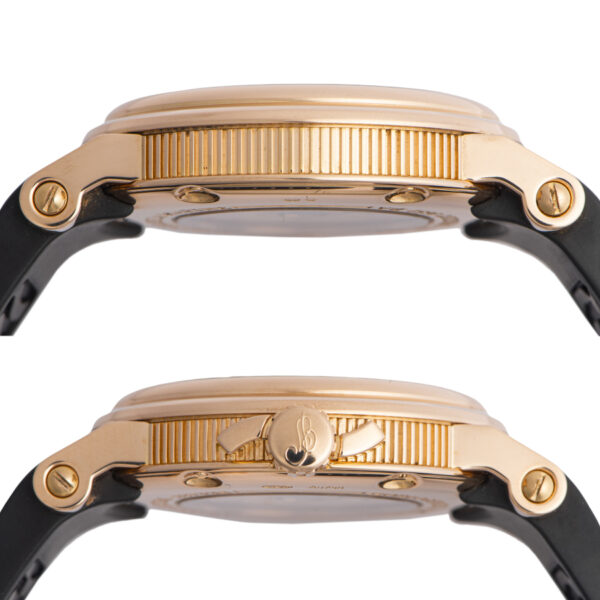 ساعت بریگه مدل مارین دوال تایم رزگلد Marine Dual Time Rose Gold Watch - Image 6