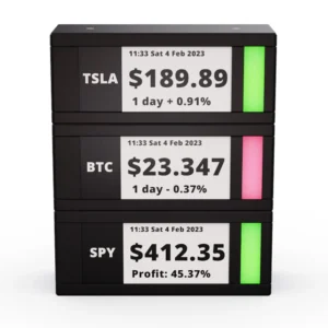 نمایشگر ارز دیجیتال Tickrmeter