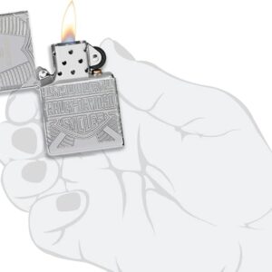 فندک زیپو طرح هارلی دیویدسون Zippo