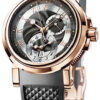 Marine Dual Time Rose Gold Watch 5857BR/Z2/5ZU