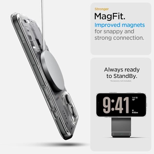 قاب Spigen مدل MagFit مناسب آیفون 16 پرو مکس(Iphone 16 pro max)