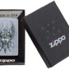 فندک ضدباد زپو با طرح وایکینگ نوردیک zippo