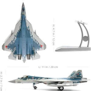 مدل جنگنده SU-57 NUOTIE