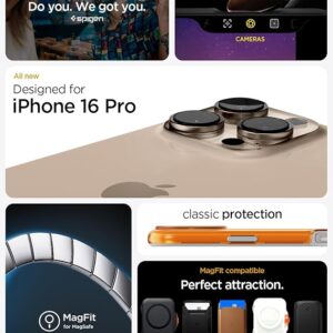 کاور محافظ Spigen C1 مناسب آیفون 16 پرو (Iphone 16 pro)