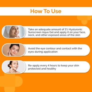 ضدآفتاب هیالورونیک آکوا ژل