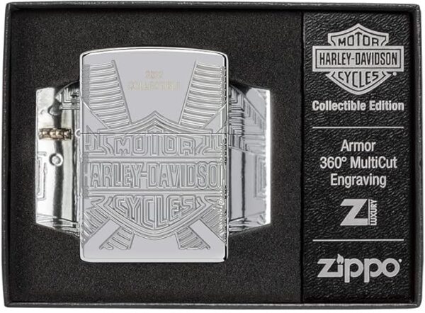 فندک زیپو طرح هارلی دیویدسون Zippo