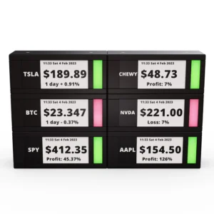 نمایشگر ارز دیجیتال Tickrmeter