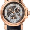 Marine Dual Time Rose Gold Watch 5857BR/Z2/5ZU