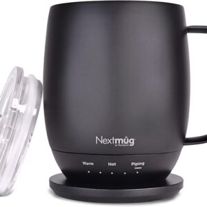 Temperature-Controlled, Self-Heating Coffee Mug (Dusty Rose - 14 oz.)