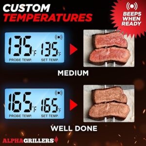 دماسنج غذا و گوشت Alpha Grillers