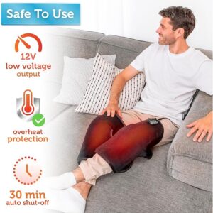 پد گرمایشی زانو با ماساژور ارتعاشی کامفیر Comfier