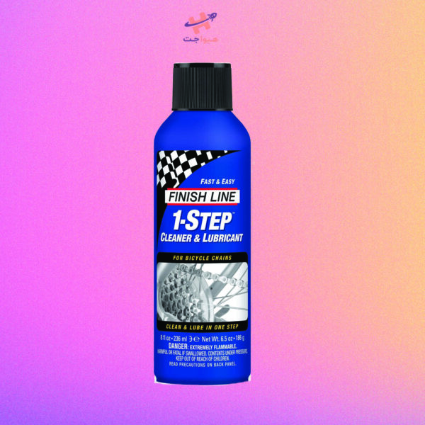 Finish Line 1-Step Bicycle Chain Cleaner & Lubricant | تمیزکننده و روغن‌زنجیر یک‌مرحله‌ای فینیش‌لاین