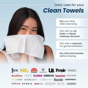 دستمال صورت کلین‌اسکین کلاب Clean Skin Club Clean Towels XL