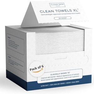 دستمال صورت کلین‌اسکین کلاب Clean Skin Club Clean Towels XL