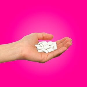 آدامس بدون شکر با طعم انار و نعنا پور گام PUR Gum