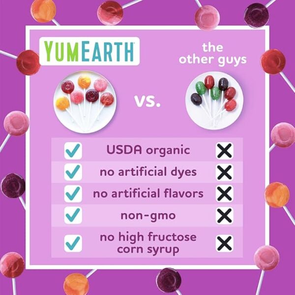 آبنبات ویتامین c یام ارث YumEarth