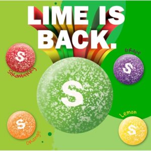 آب‌نبات ترش اسکیتلس Skittles
