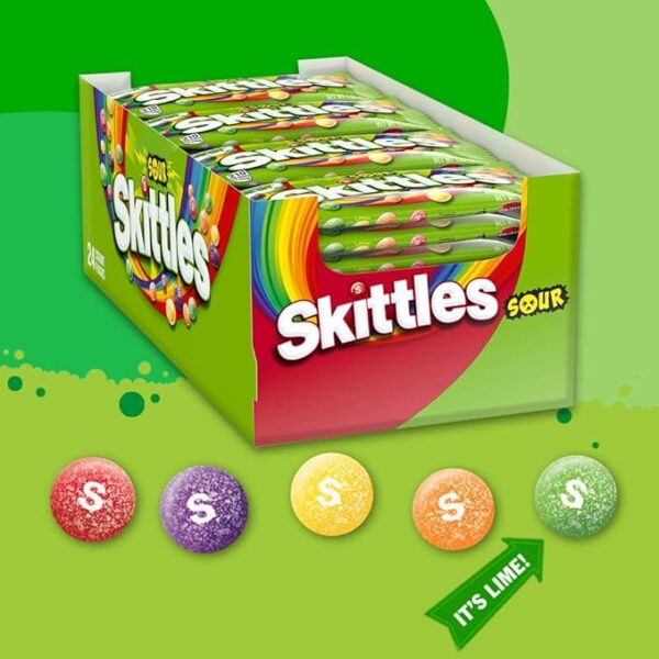 آب‌نبات ترش اسکیتلس Skittles