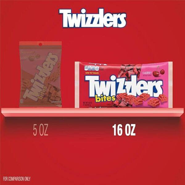 آبنبات جویدنی توئیزلرز TWIZZLERS