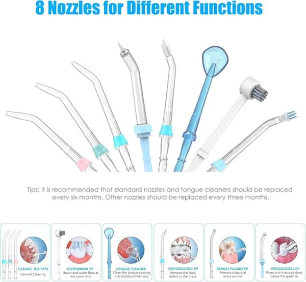 واتر فلاسر اورال ایریگیتورWater Flosser Oral Irrigator 600ml