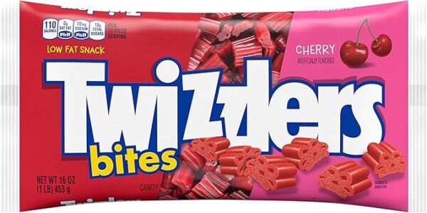آبنبات جویدنی توئیزلرز TWIZZLERS