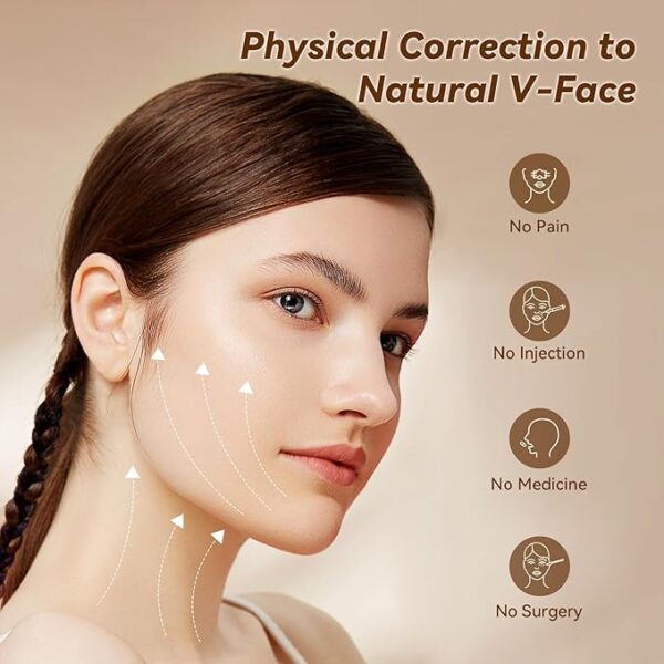 ماسک لیفت چانه و زاویه‌ساز صورت JUSRON V-Line Mask