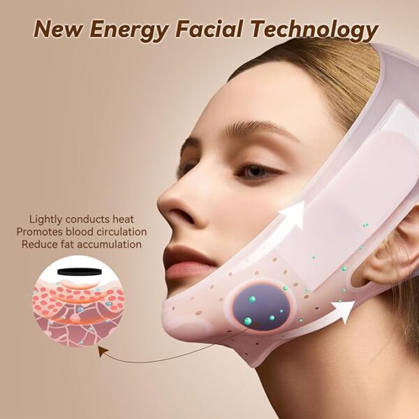 ماسک لیفت چانه و زاویه‌ساز صورت JUSRON V-Line Mask