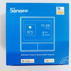 کلید هوشمند دو پل دیواری Sonoff NSPanel-EU Wi-Fi 2 Gang