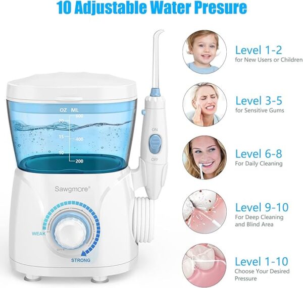 واتر فلاسر اورال ایریگیتورWater Flosser Oral Irrigator 600ml