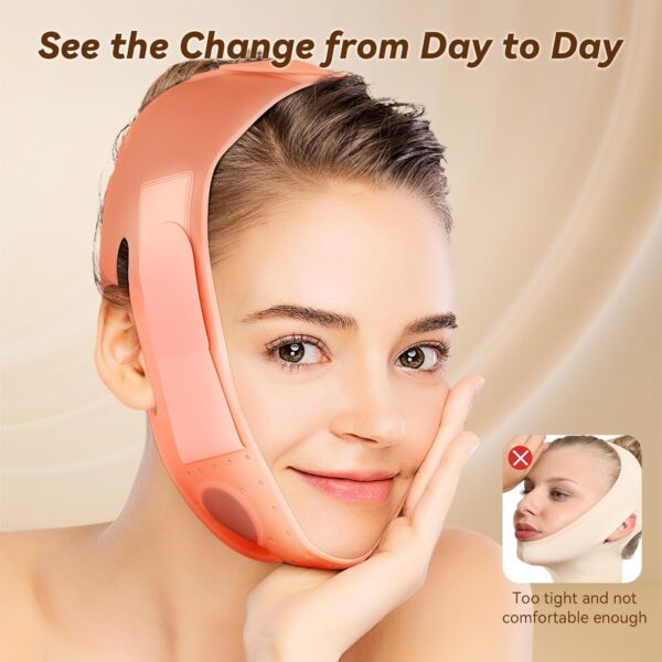 ماسک لیفت چانه و زاویه‌ساز صورت JUSRON V-Line Mask