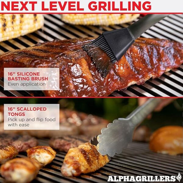ست لوازم باربیکیو آلفا گریل Alpha Grillers