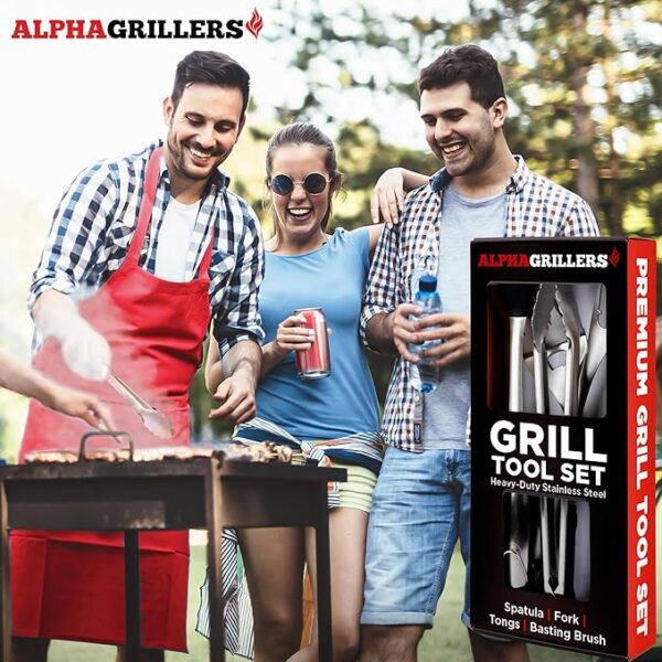 ست لوازم باربیکیو آلفا گریل Alpha Grillers
