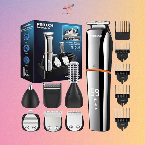 ماشین اصلاح مو 6 در 1 پرای‌تک PRITECH