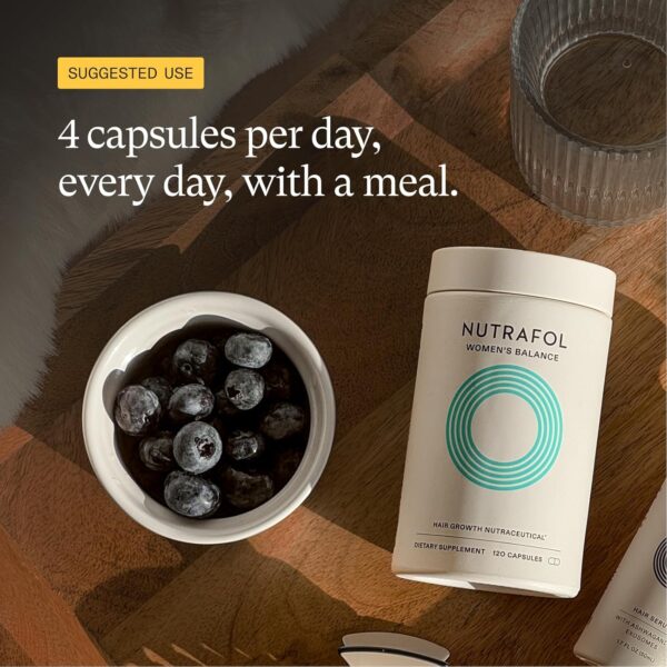 مکمل ریزش مو نوترافول بانوان بالای ۴۵ سال Nutrafol