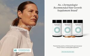 مکمل ریزش مو نوترافول بانوان بالای ۴۵ سال Nutrafol 
