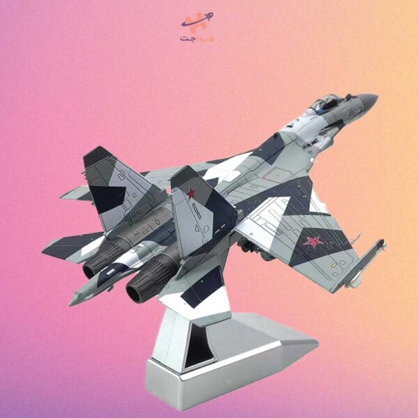 ماکت فلزی هواپیمای جنگنده سوخو SU-35 برند LOOM TREE