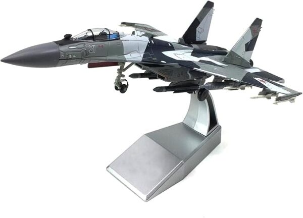 ماکت فلزی هواپیمای جنگنده سوخو SU-35 برند LOOM TREE