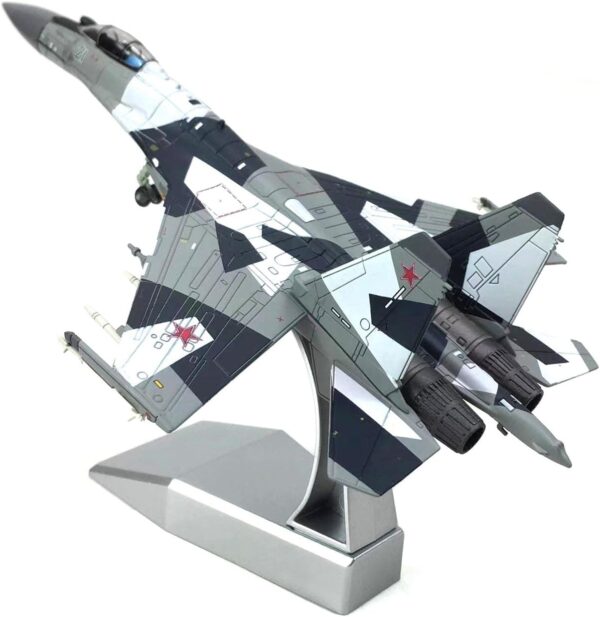 ماکت فلزی هواپیمای جنگنده سوخو SU-35 برند LOOM TREE